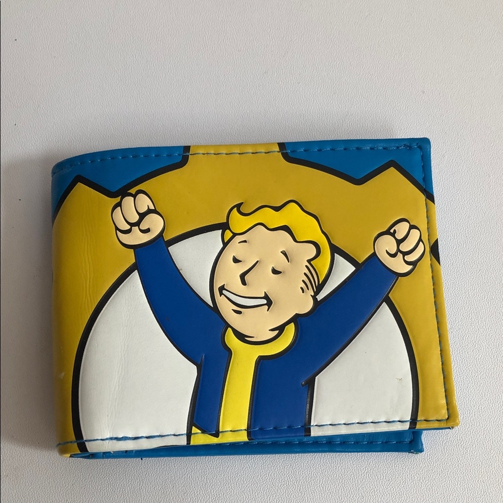 FALLOUT 76 wallet from 2018 Vault Boy Reclamation Day Bifold
